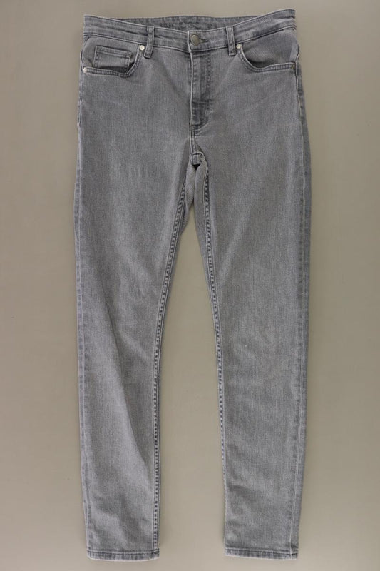 Cos Straight Jeans Gr. W28 grau aus Baumwolle