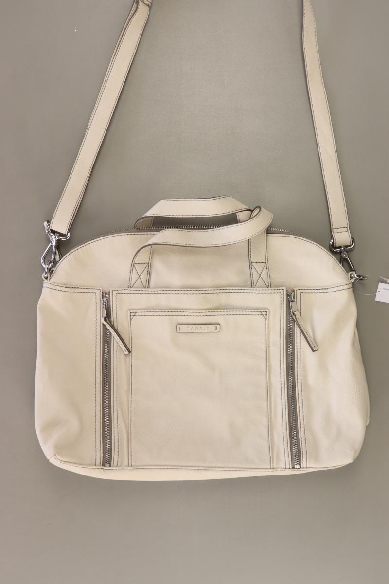 Esprit Henkeltasche creme aus Polyurethan