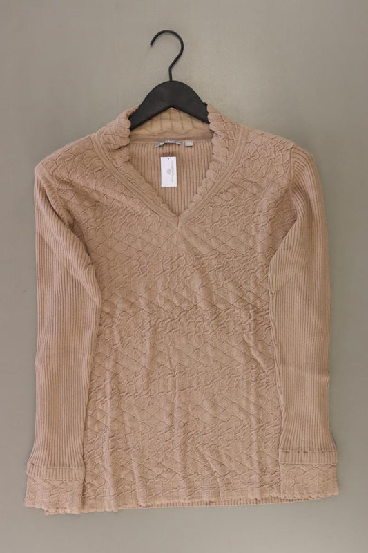 Rabe Feinstrickpullover Gr. 44 creme aus Viskose