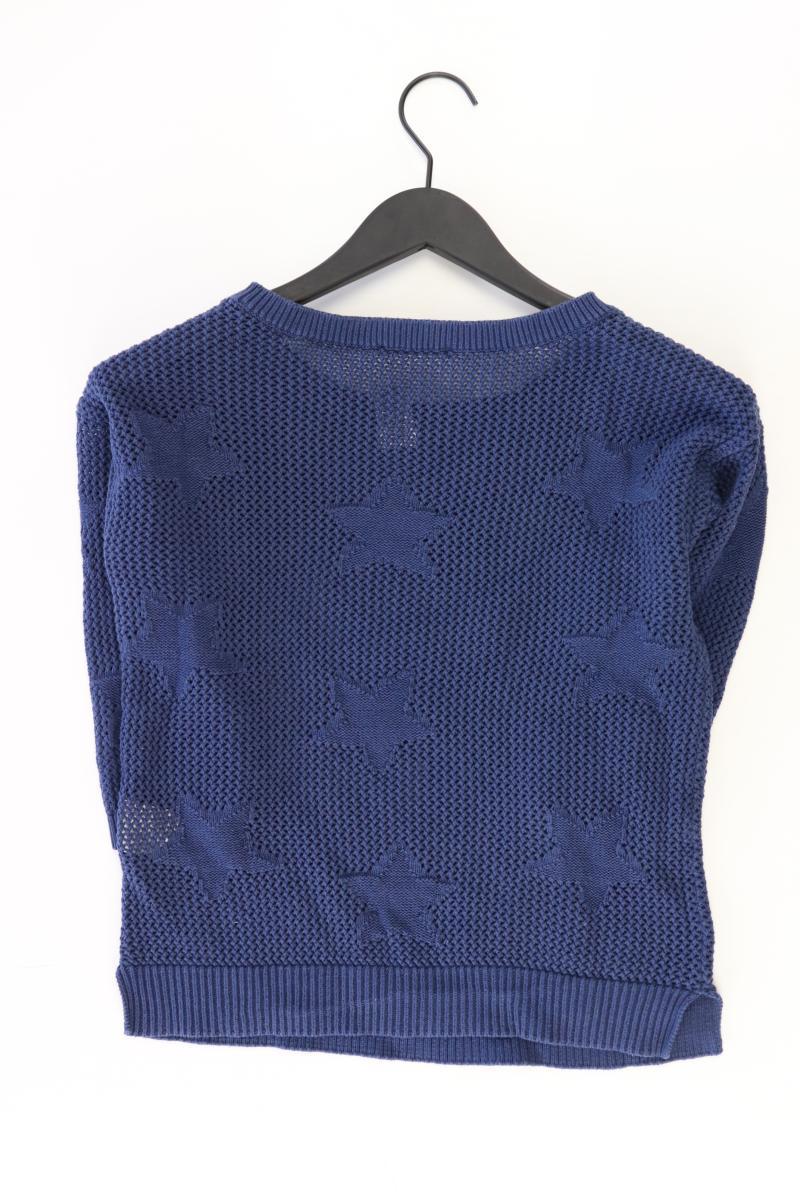 edc by Esprit Grobstrickpullover Gr. S blau aus Baumwolle