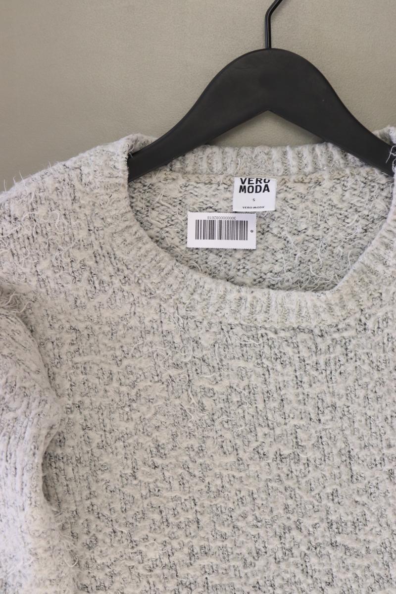 Vero Moda Grobstrickpullover Gr. S grau aus Polyacryl