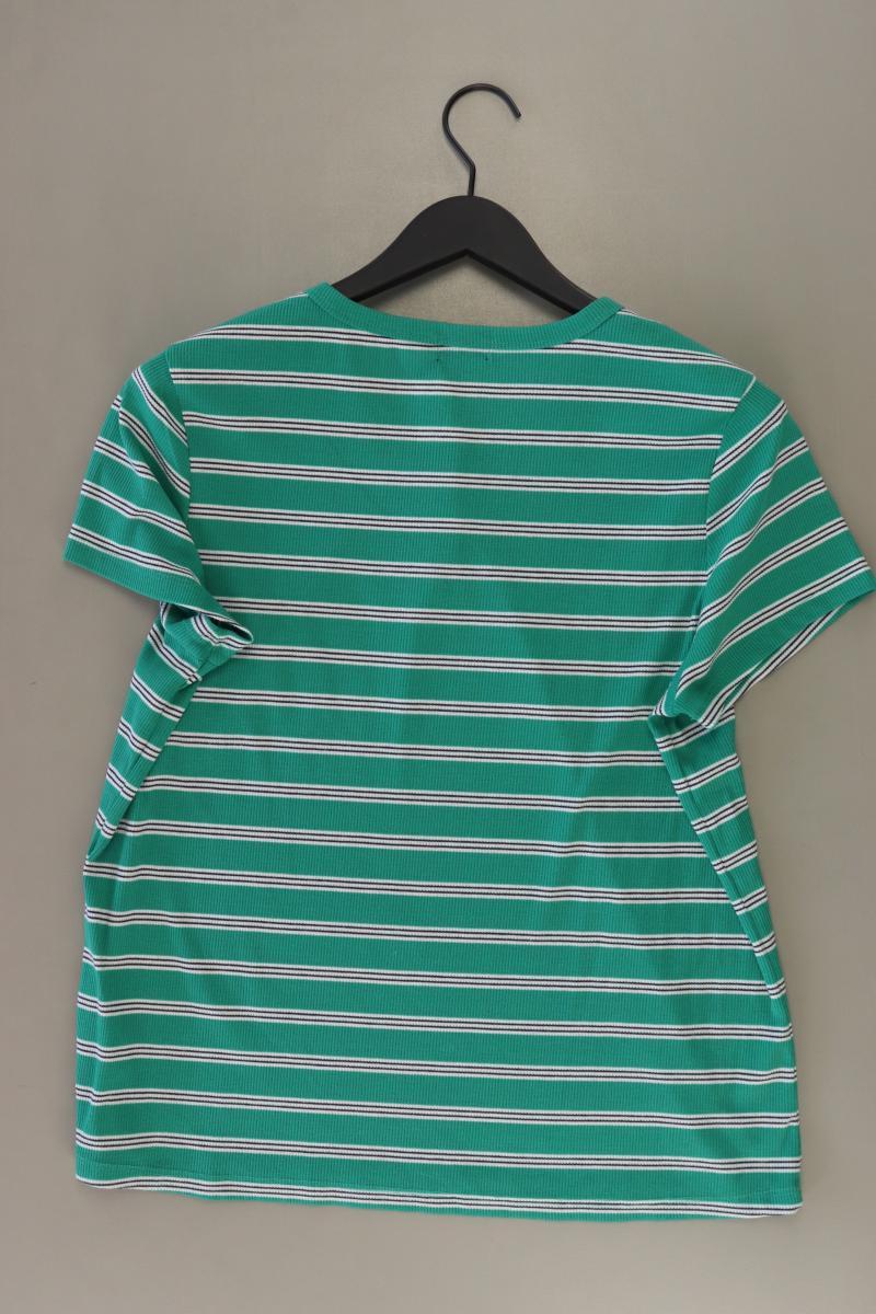 Via Cortesa Ringelshirt Gr. 46 gestreift Kurzarm grün