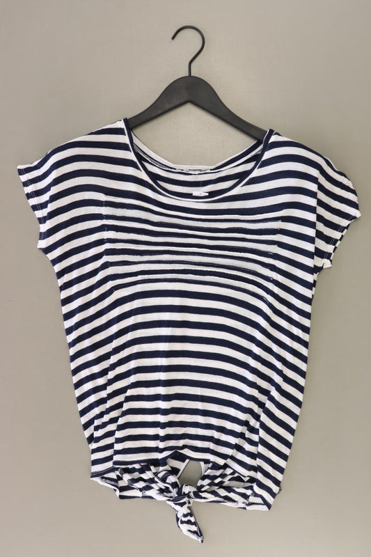 Please Ringelshirt Gr. XS gestreift Kurzarm blau aus Baumwolle
