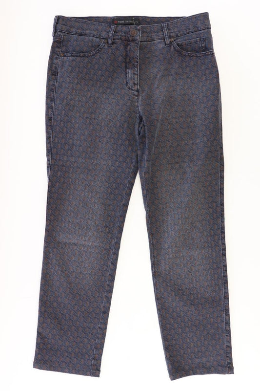 TONI Hose Gr. Kurzgröße 38 blau aus Baumwolle