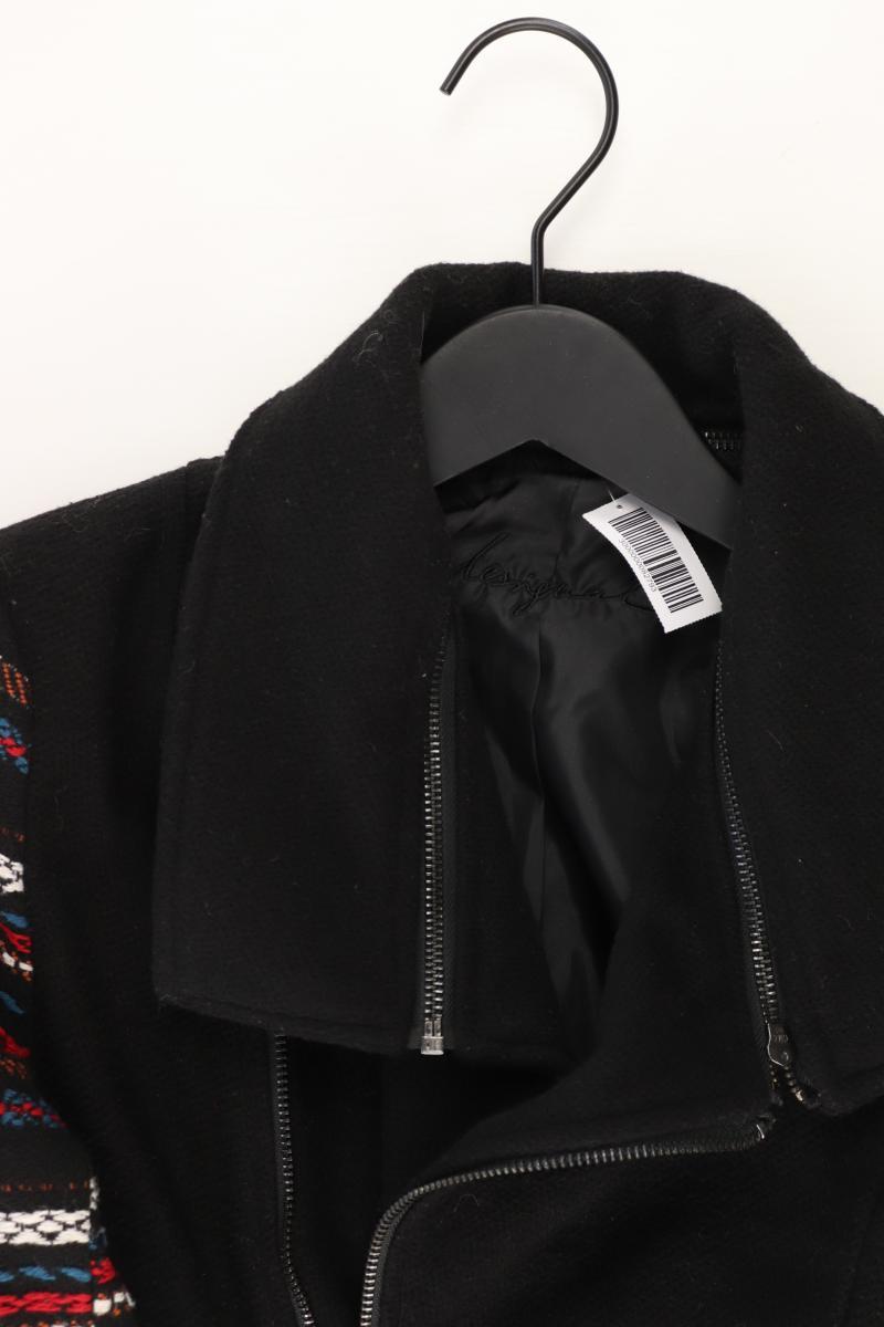 Desigual Regular Jacke Gr. 36 schwarz aus Polyester