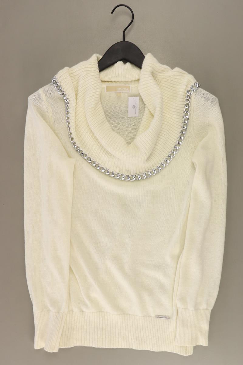 Michael Kors Grobstrickpullover Gr. S neuwertig creme aus Baumwolle