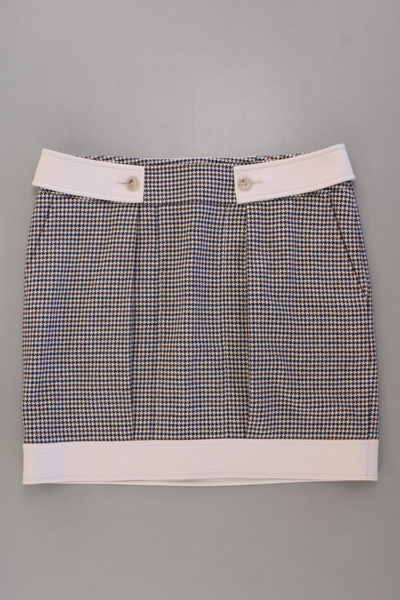 Strenesse Wollrock Gr. 40 hahnentritt braun aus Schurwolle