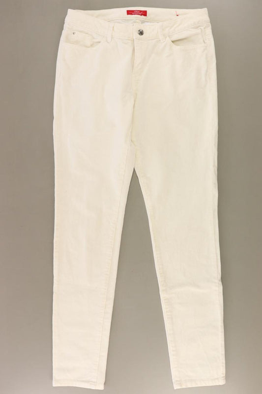 s.Oliver Five-Pocket-Hose Gr. 38 weiß aus Baumwolle