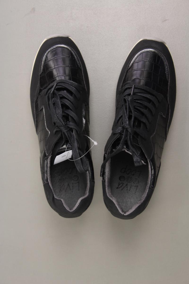 Liva Loop Sneaker Gr. 37 neuwertig schwarz
