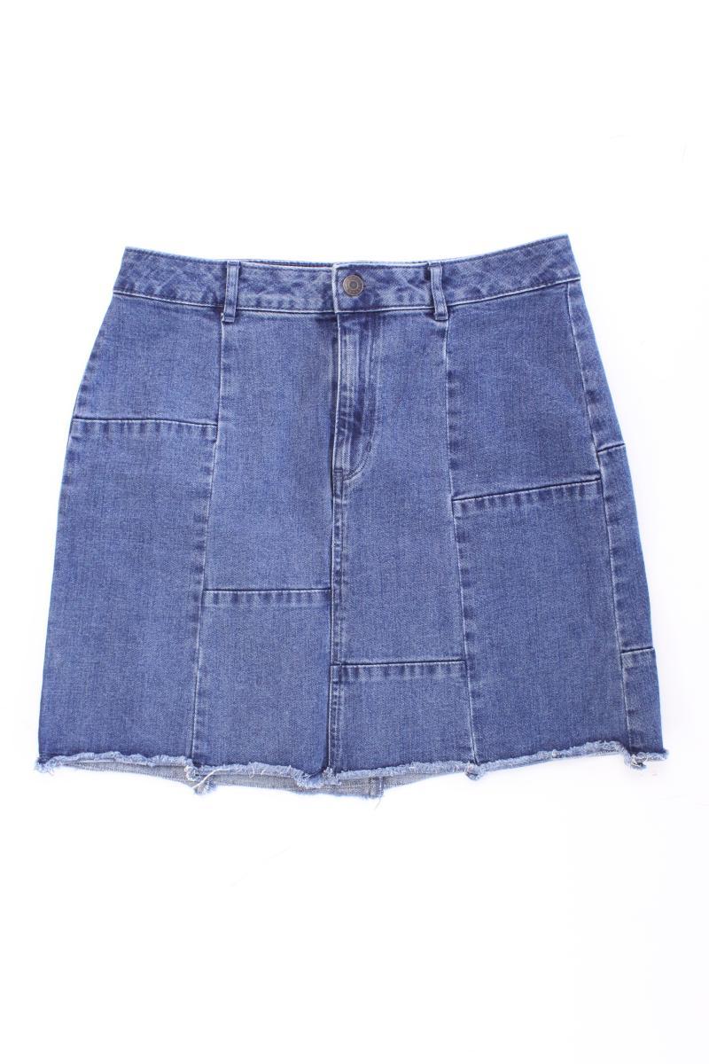 Esprit Jeansrock Gr. 34 blau aus Baumwolle