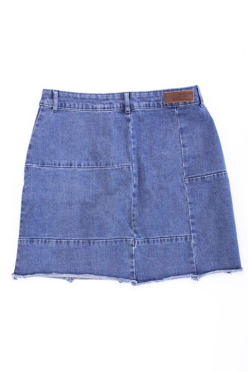 Esprit Jeansrock Gr. 34 blau aus Baumwolle