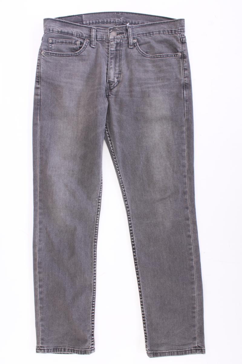 Levi's Straight Jeans für Herren Gr. W34/L30 grau aus Baumwolle