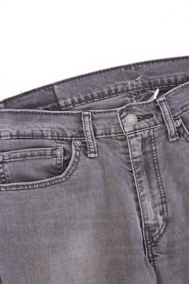 Levi's Straight Jeans für Herren Gr. W34/L30 grau aus Baumwolle
