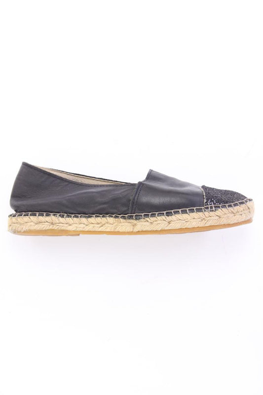 ILC - I Love Candies Espadrilles Gr. 36 schwarz aus Leder