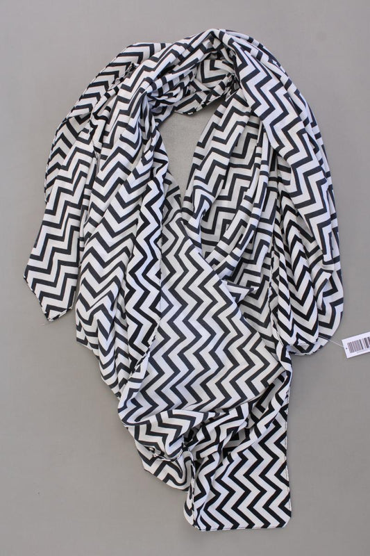 Tuch geometrisches Muster weiß