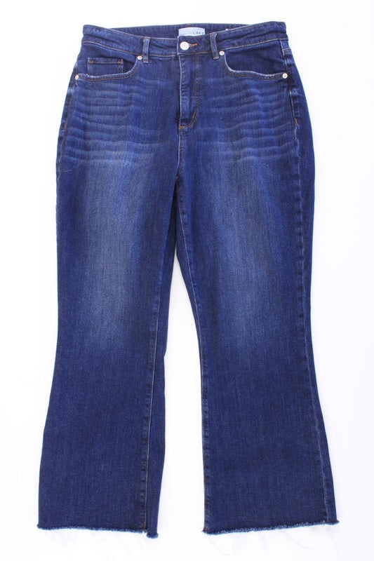 Loft Boot Cut Jeans Gr. W30 blau aus Baumwolle