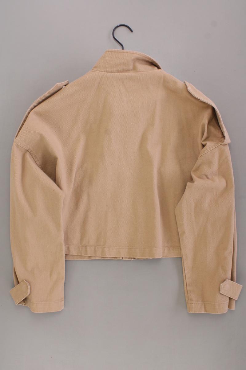 Asos Kurzjacke Gr. 36 neuwertig braun aus Baumwolle