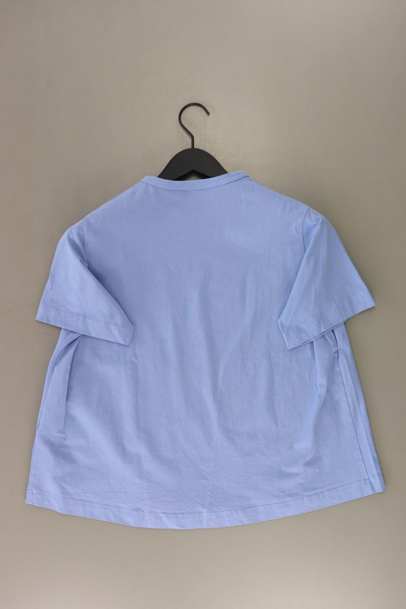 Cos T-Shirt Gr. XS neuwertig Kurzarm blau aus Baumwolle