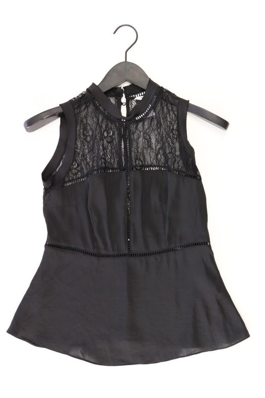 Zara Ärmellose Bluse Gr. M schwarz aus Polyester