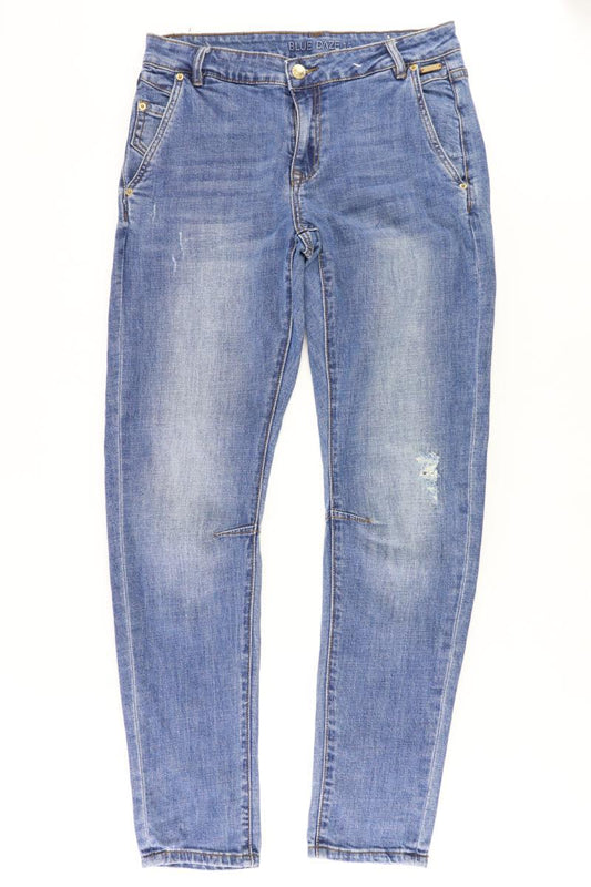 Summum Straight Jeans Gr. 36 blau aus Baumwolle