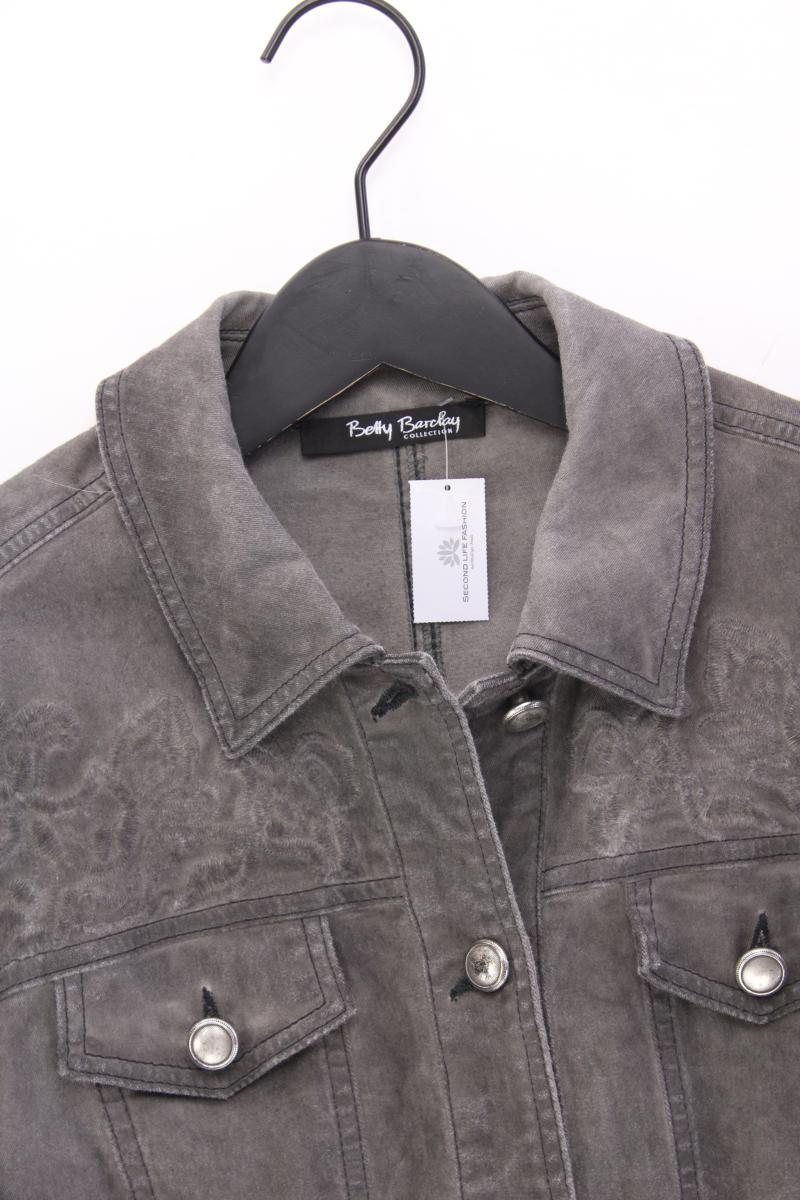 Betty Barclay Übergangsjacke Gr. 44 grau