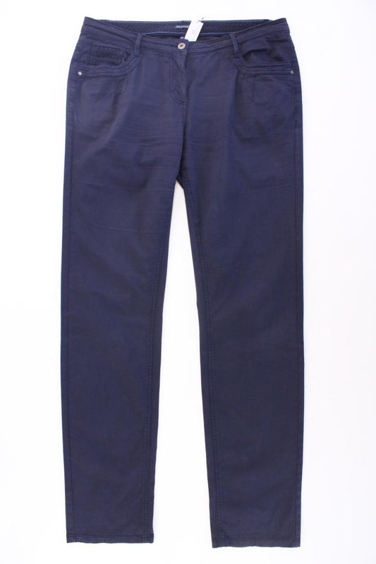 Cecil Stoffhose Gr. W32/L34 blau aus Baumwolle