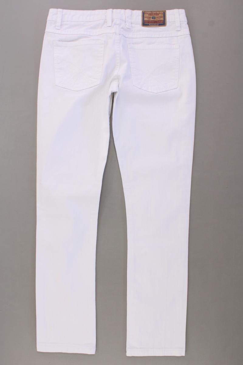 Diesel Straight Jeans Gr. W30 weiß aus Baumwolle