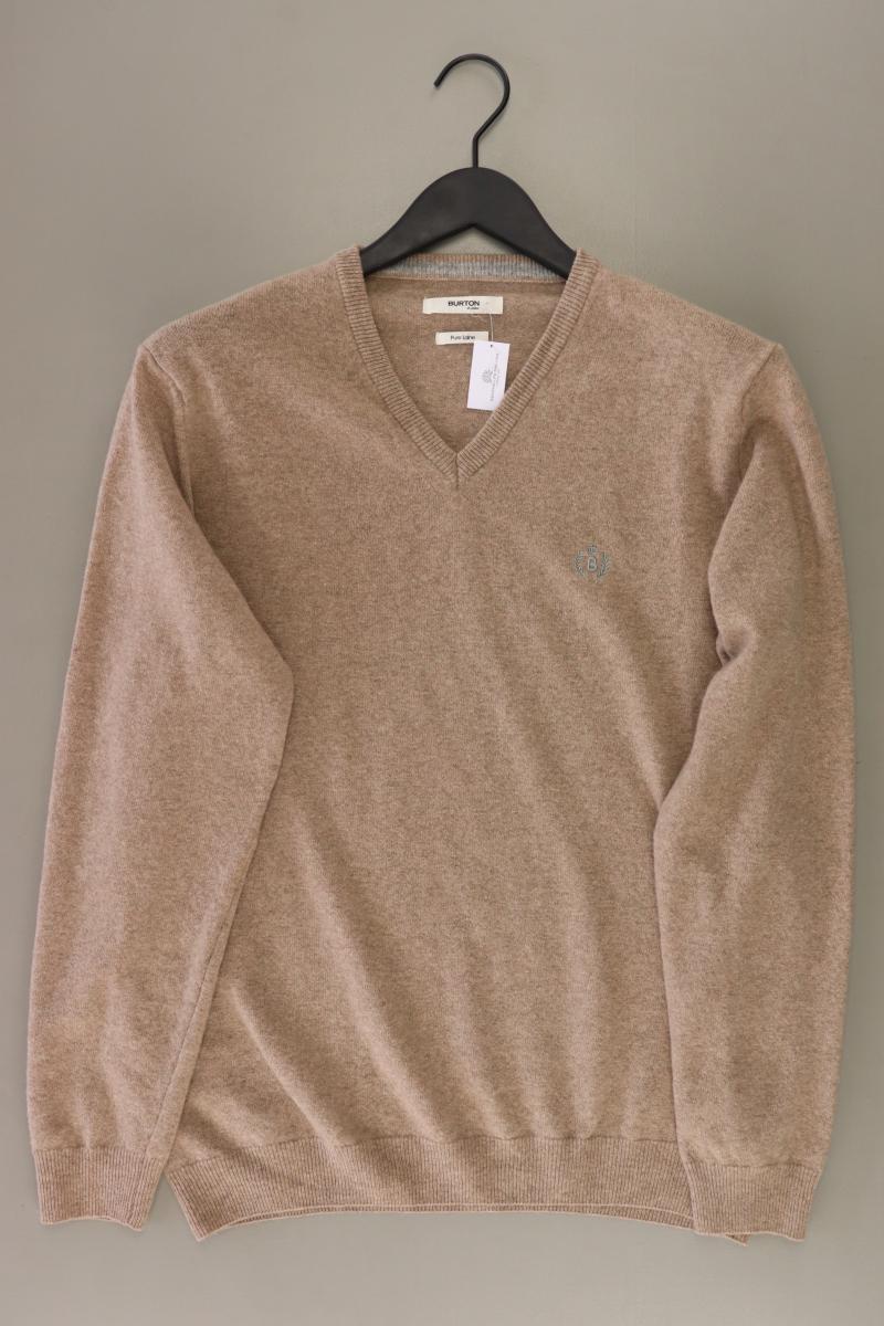 Burton of London Wollpullover für Herren Gr. L neuwertig braun