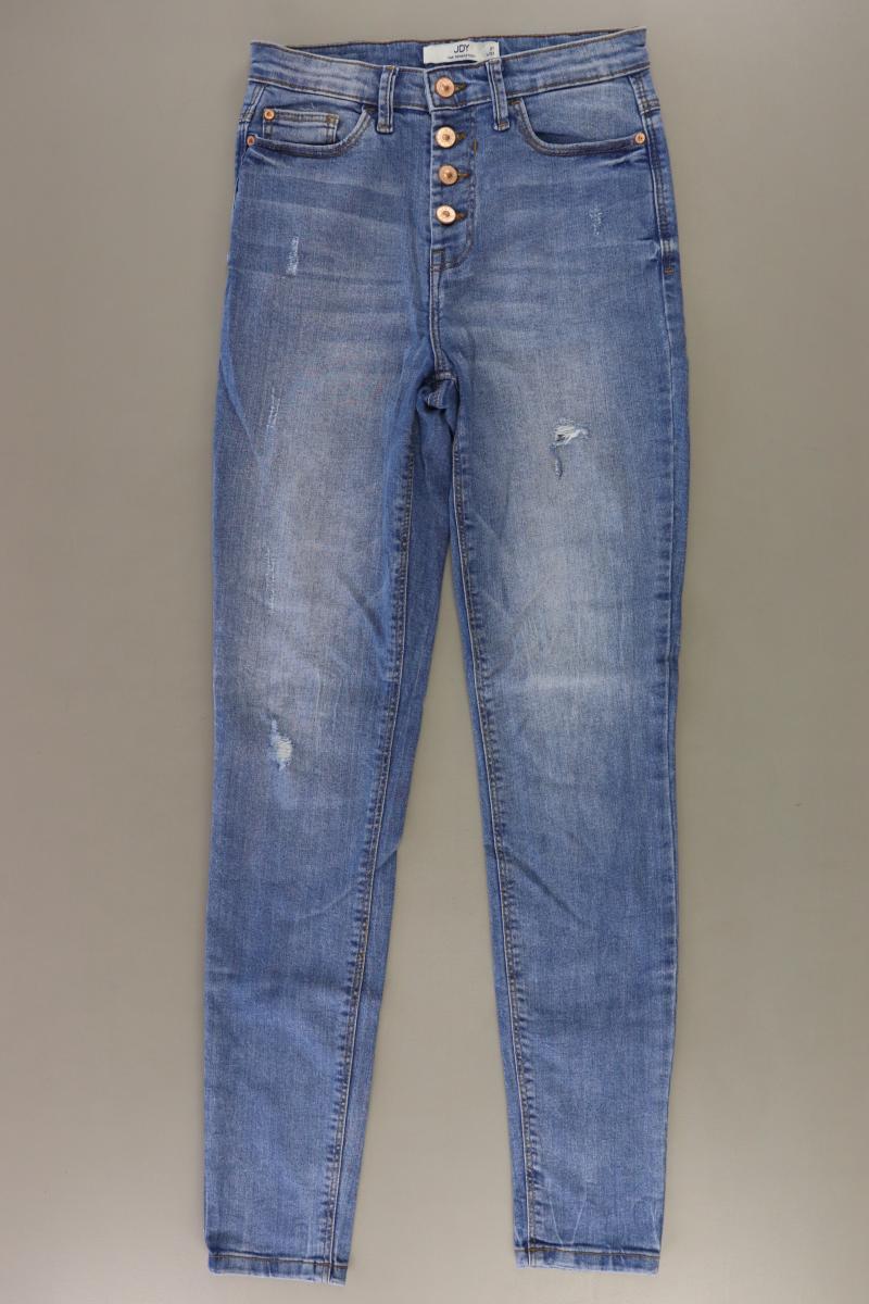 Jacqueline de Yong Skinny Jeans Gr. W27/L32 blau aus Baumwolle