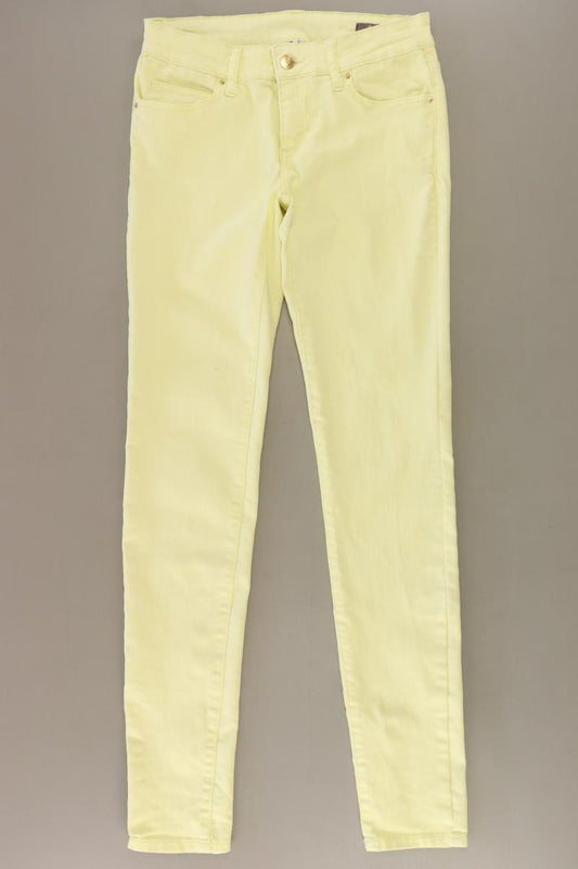 Mango Skinny Jeans Gr. 36 gelb aus Baumwolle