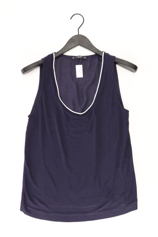 Mango Ärmellose Bluse Gr. M blau