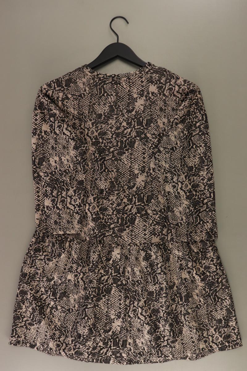 Zara Midikleid Gr. S 3/4 Ärmel braun aus Polyester