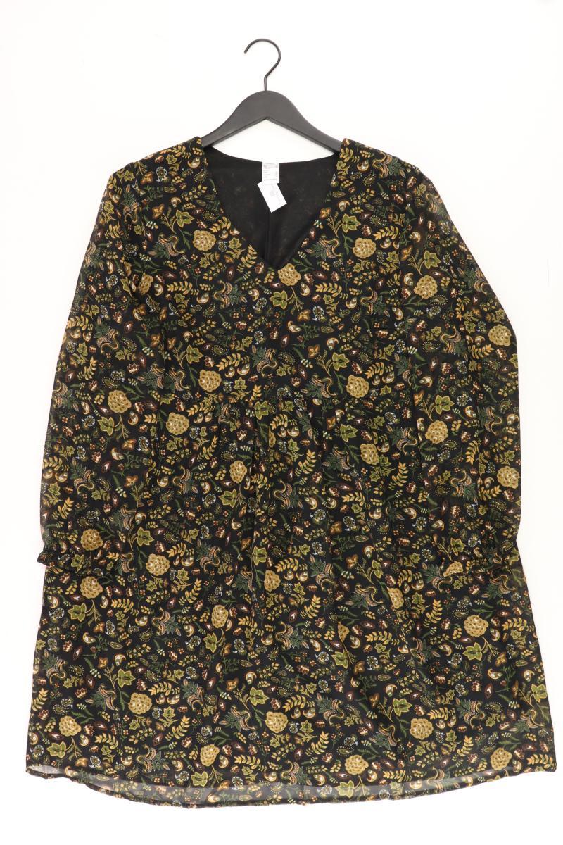 Langarmkleid Gr. 42 neuwertig schwarz aus Polyester