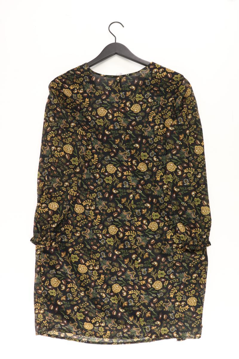 Langarmkleid Gr. 42 neuwertig schwarz aus Polyester