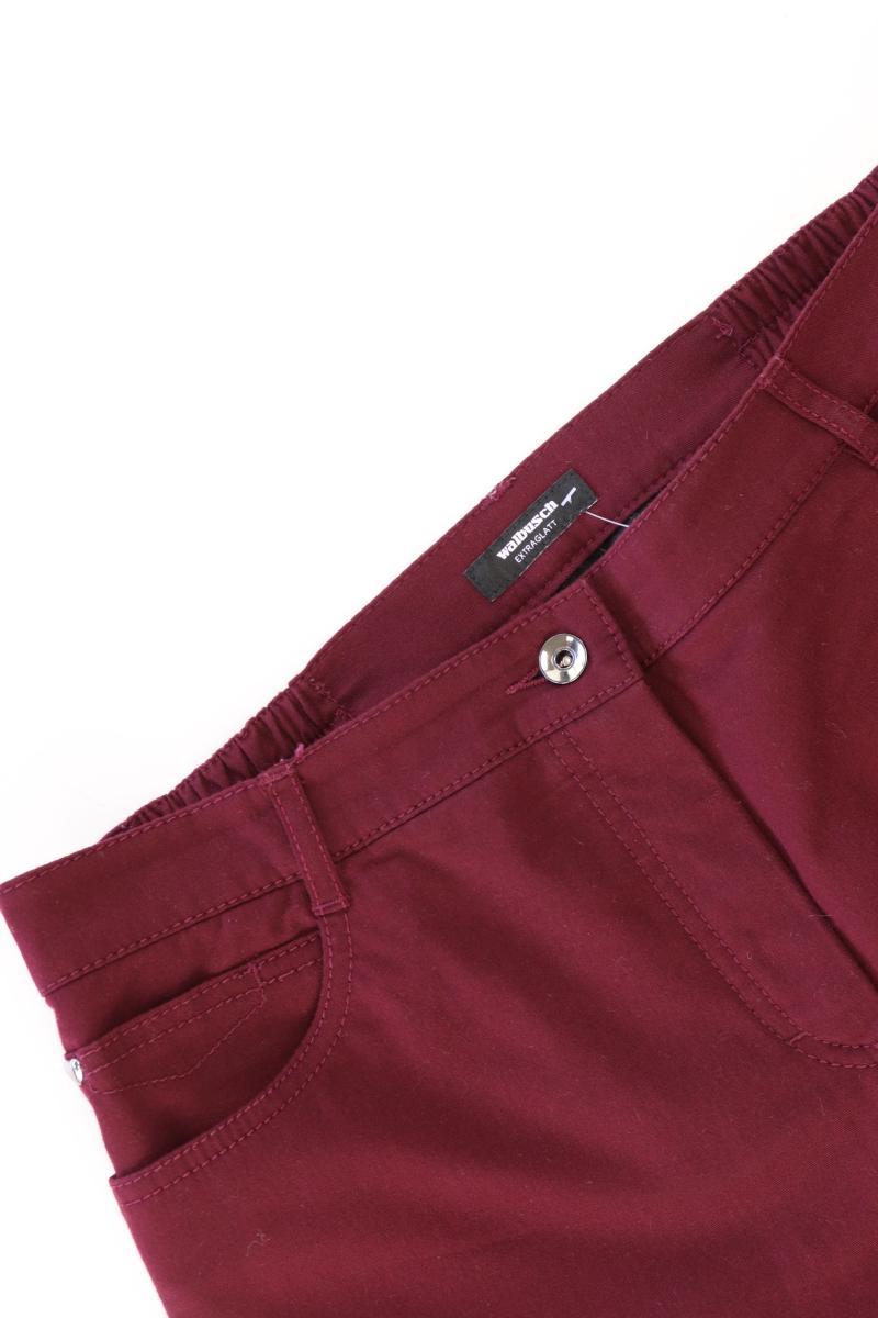 Walbusch Hose Gr. Kurzgröße 21 lila aus Baumwolle