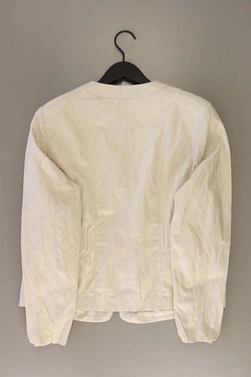 Lisa Tossa Übergangsjacke Gr. 42 creme aus Polyester