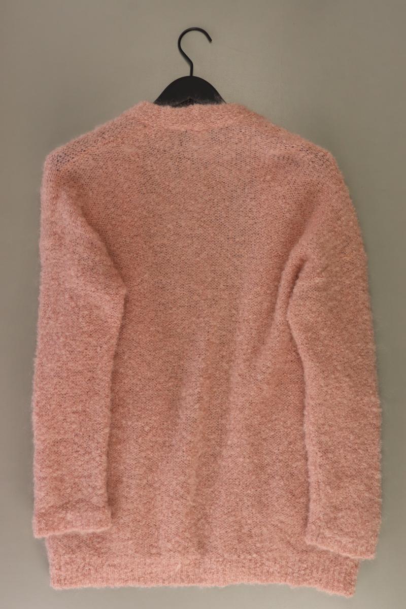 SAND Strickjacke Gr. S Langarm rosa aus Wolle