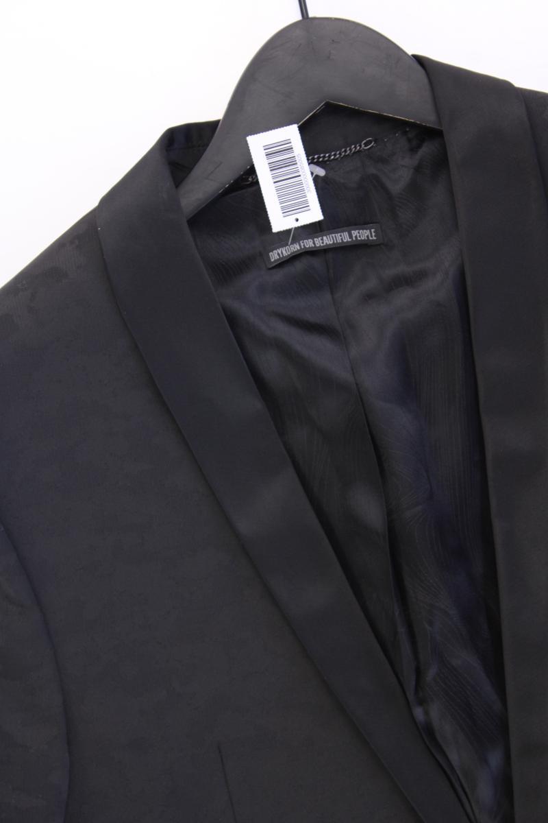 Drykorn Wollsakko für Herren Gr. Langgröße 98 camouflage neuwertig schwarz