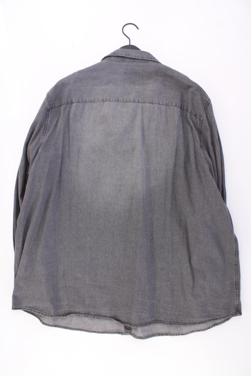Babista Langarmhemd für Herren Gr. XXXL grau aus Baumwolle