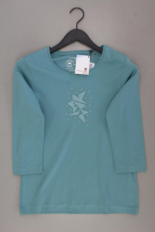 Adagio Regular Shirt Gr. 38 neu mit Etikett 3/4 Ärmel türkis aus Baumwolle