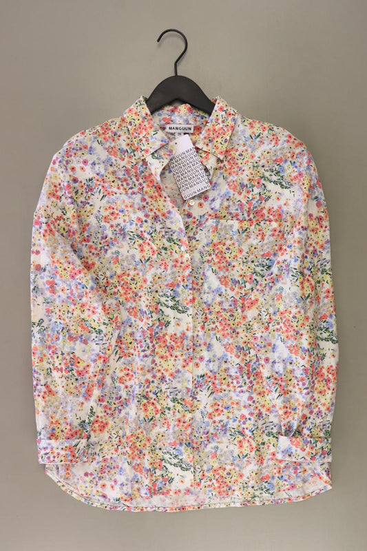Manguun Leinenbluse Gr. 36 mit Blumenmuster neu mit Etikett Neupreis: 39,99€!