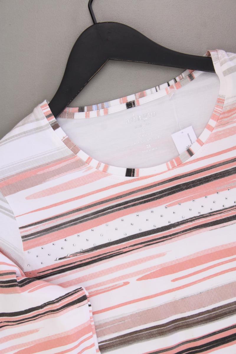 Adagio Regular Shirt Gr. 38 neuwertig 3/4 Ärmel mehrfarbig