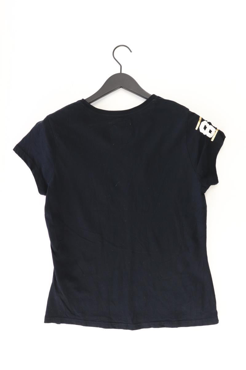 Superdry T-Shirt Gr. 44 Kurzarm schwarz aus Baumwolle