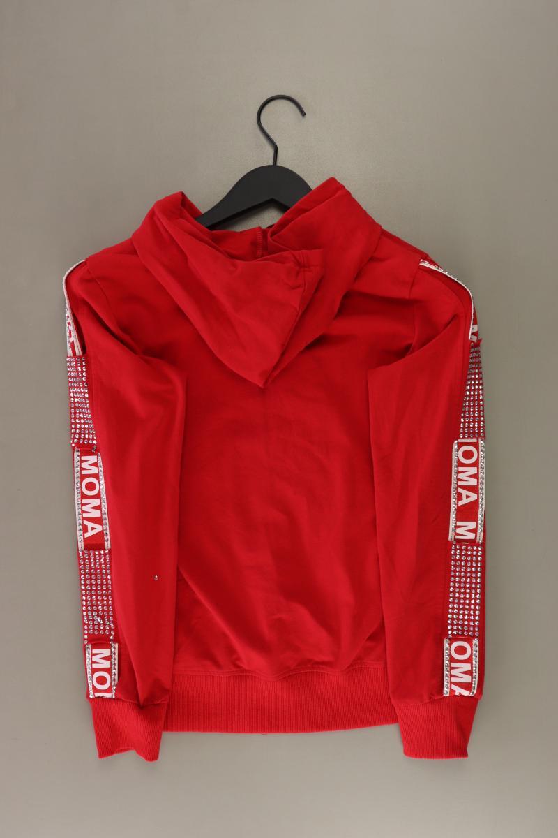 Sweatjacke Gr. M/L Langarm rot