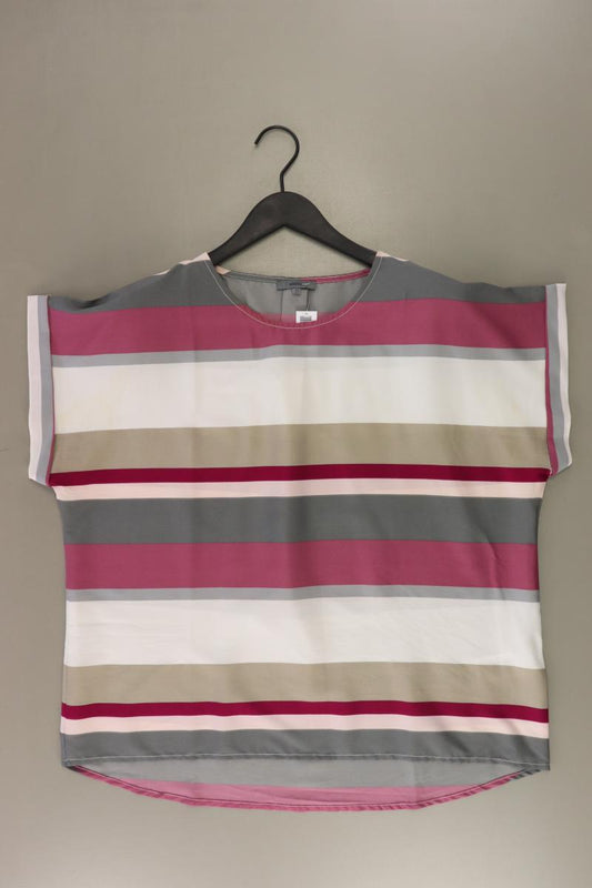 Montego Kurzarmbluse Gr. 44 gestreift mehrfarbig aus Polyester