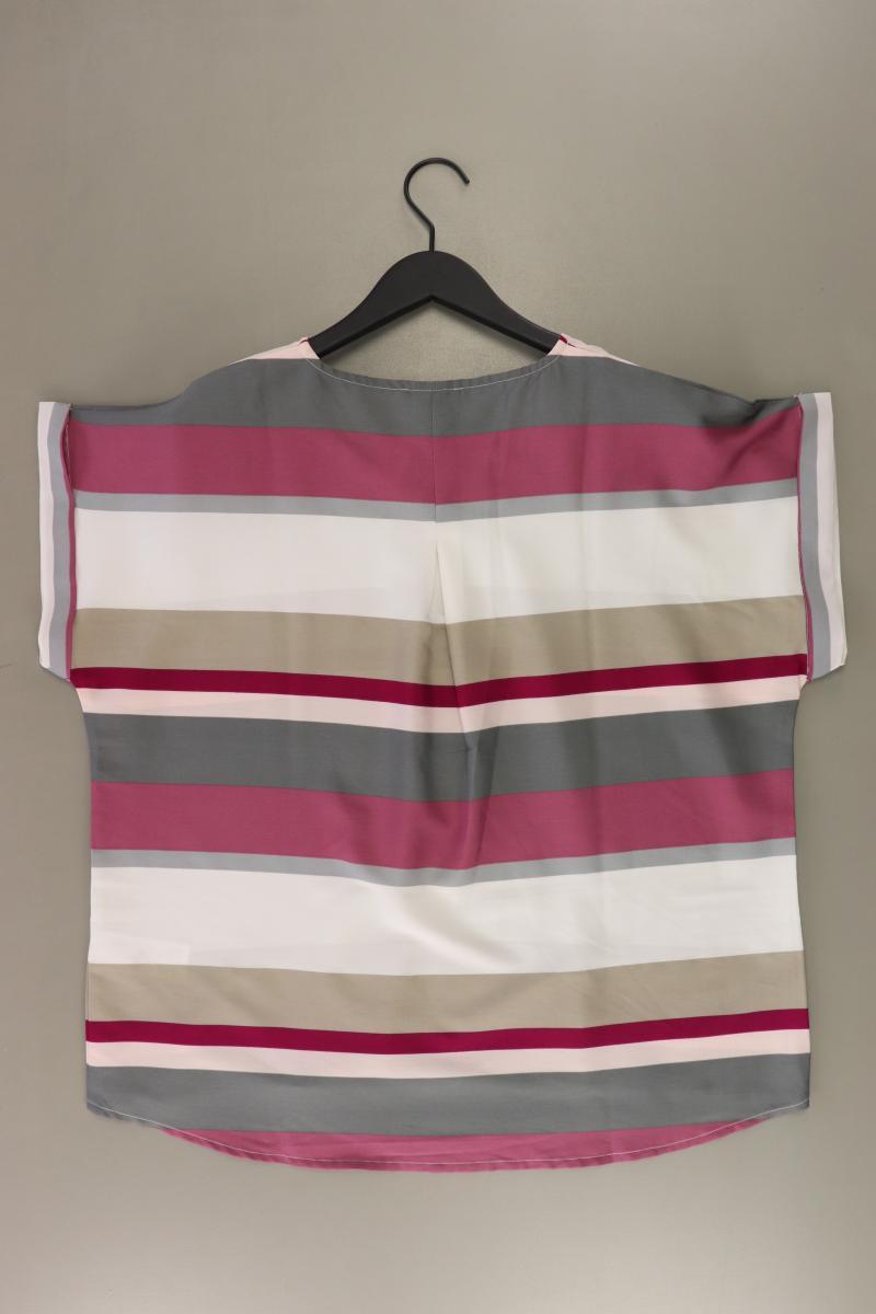 Montego Kurzarmbluse Gr. 44 gestreift mehrfarbig aus Polyester