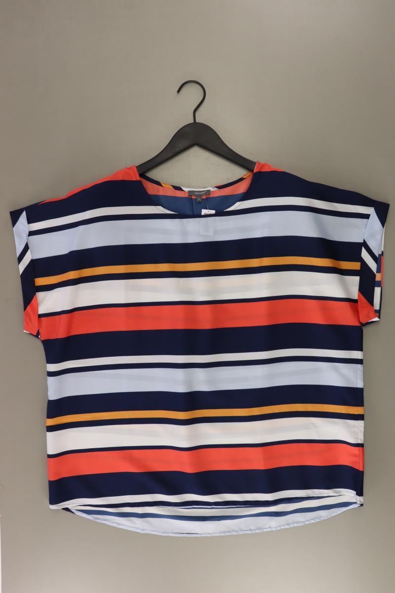 Montego Kurzarmbluse Gr. 46 gestreift mehrfarbig aus Polyester