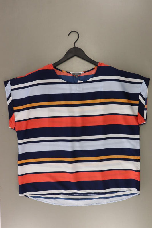 Montego Kurzarmbluse Gr. 46 gestreift mehrfarbig aus Polyester