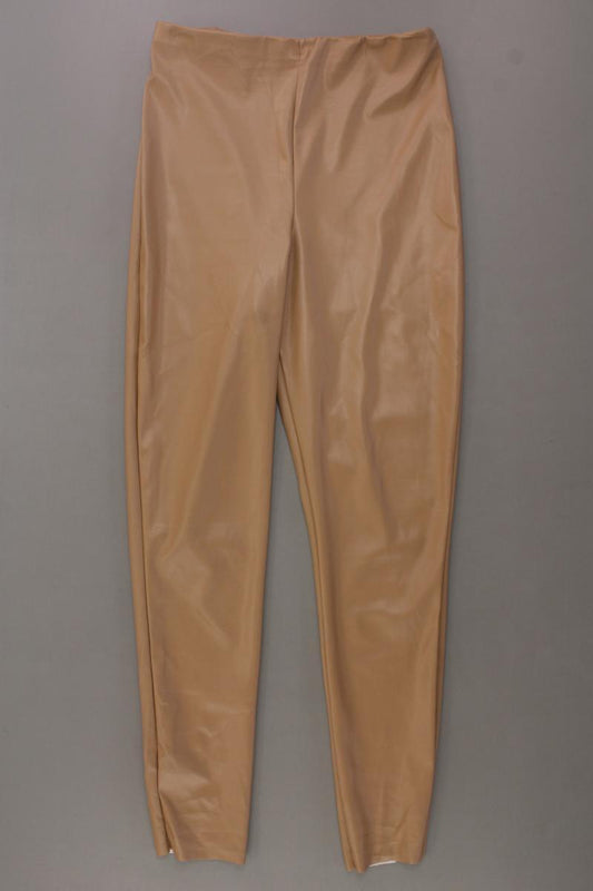 BOOHOO Kunstlederleggings Gr. 36 braun aus Polyurethan
