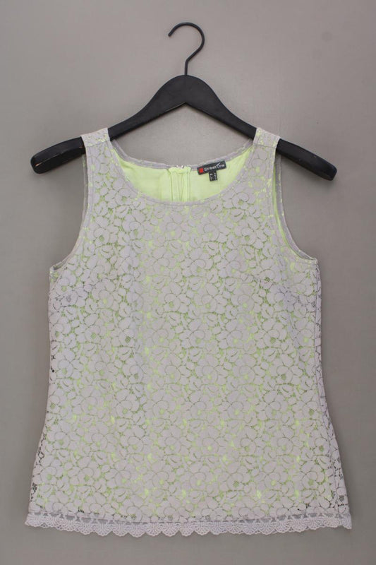 Street One Spitzentop Gr. 36 grau aus Baumwolle